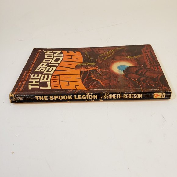Vintage Sci Fi The Spook Legion Doc Savage#16 1967 1st Bantam Printing K Robeson - Picture 7 of 9
